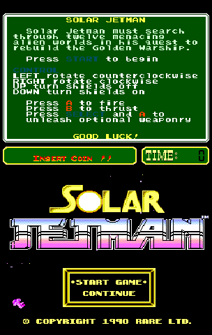 Solar Jetman (PlayChoice-10)